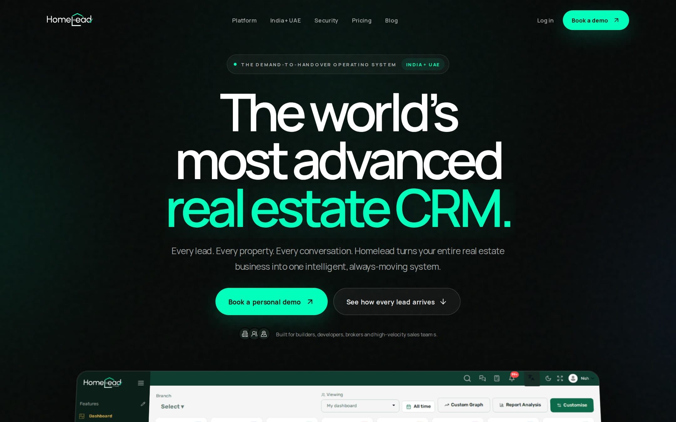 Homelead — live site at homelead.com